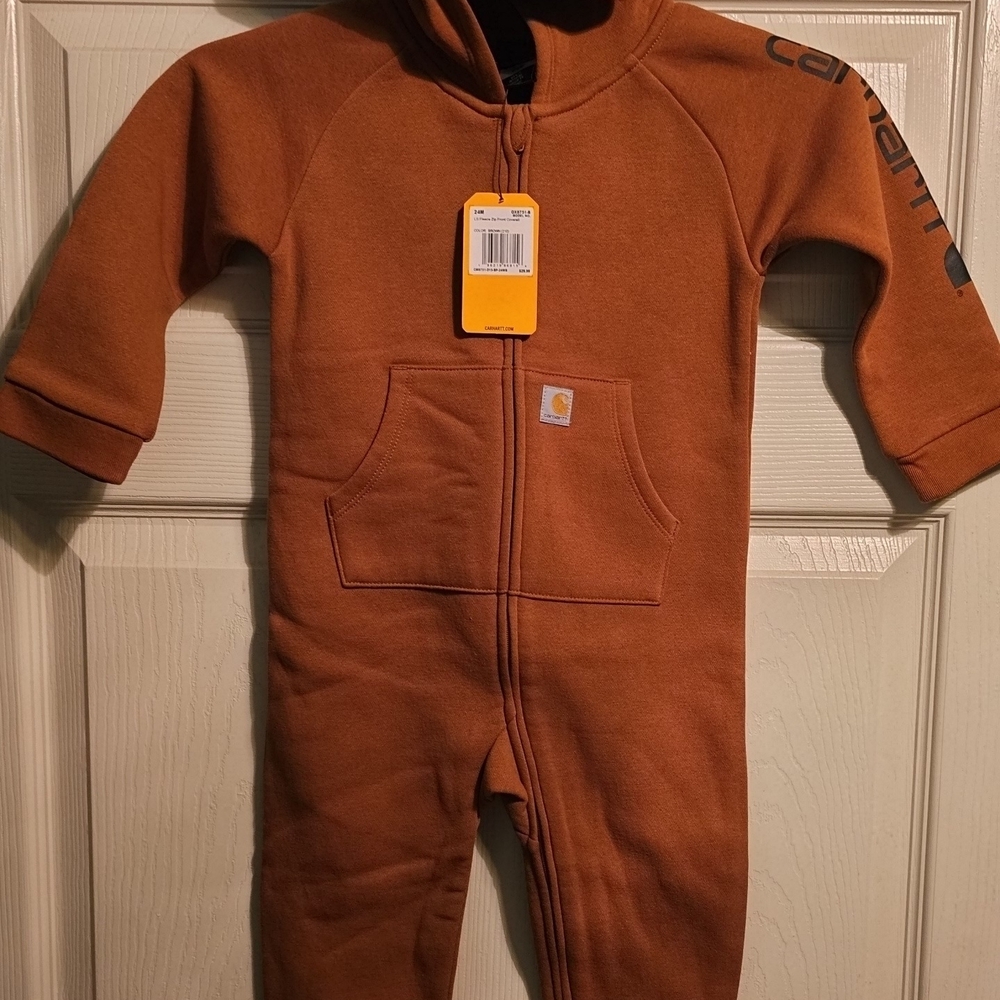 Carhartt Kids One Piece in Warm Brown
